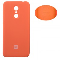 Чехол Silicone Cover Full Xiaomi Redmi 5 Plus оранжевый