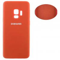 Чехол Silicone Cover Full Samsung S9 G960 оранжевый