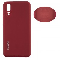 Чехол Silicone Cover Full Huawei P20 красный