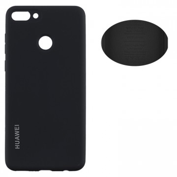 Чехол Silicone Cover Full Huawei Y9 2018 черный в Одессе