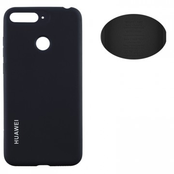 Чехол Silicone Cover Full Huawei Y6 2018, Y6 Prime 2018, Honor 7A Pro черный в Одессе