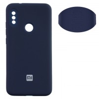 Чехол Silicone Cover Full Xiaomi Redmi 6 Pro, Mi A2 Lite синий