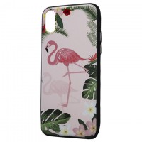 Чехол Creative TPU+PC Apple iPhone X, XS Flamingo 