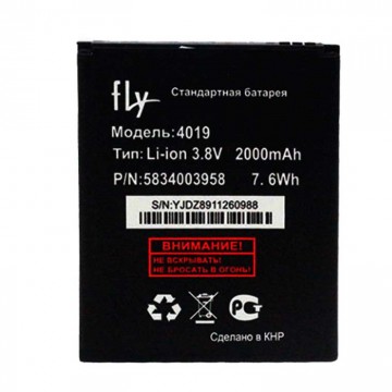 Аккумулятор Fly BL4019 2000 mAh IQ446 AAA класс тех.пакет в Одессе