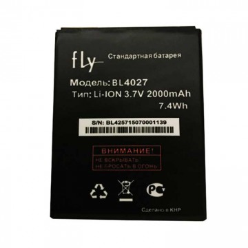 Аккумулятор Fly BL4027 2000 mAh IQ4410 AAA класс тех.пакет в Одессе