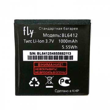 Аккумулятор Fly BL6412 1000 mAh IQ434 AAA класс тех.пакет в Одессе