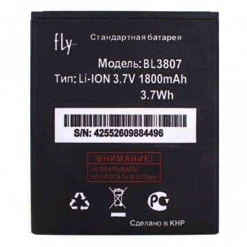 Аккумулятор Fly BL3807 1800 mAh IQ454 AAA класс тех.пакет в Одессе