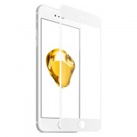 Защитное стекло Full Screen Apple iPhone 7 Plus, iPhone 8 Plus white тех.пакет