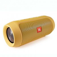 Портативная колонка JBL Charge 2+ copy золотистая