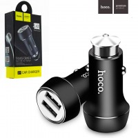 Автомобильное зарядное устройство Hoco Z7 2USB 2.4A black