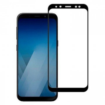 Защитное стекло 5D Samsung A8 2018 A530 black тех.пакет в Одессе