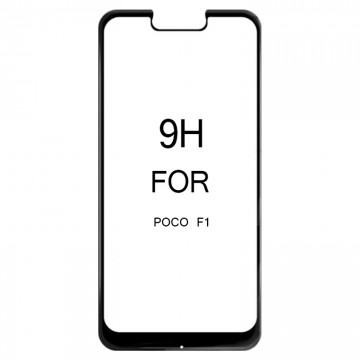 Защитное стекло 5D Xiaomi Pocophone F1 black тех.пакет в Одессе