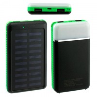 Power Bank Solar SOL-8 12000 mAh зеленый