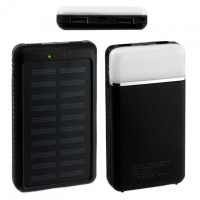 Power Bank Solar SOL-8 12000 mAh черный