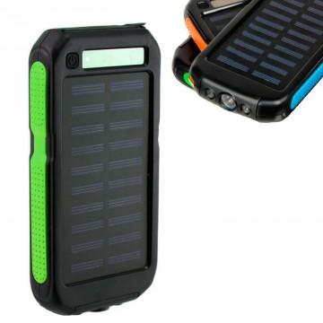 Power Bank Solar SOL-9 15000 mAh зеленый в Одессе