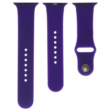 Ремешок Apple Watch Band Silicone Two-Piece 42mm 31, purple в Одессе