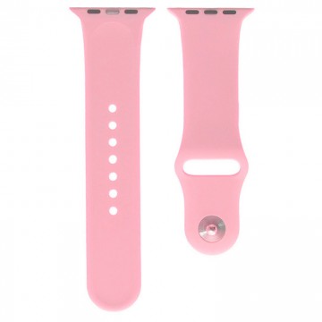 Ремешок Apple Watch Band Silicone One-Piece 38mm 17, светло-розовый в Одессе