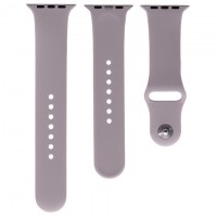 Ремешок Apple Watch Band Silicone Two-Piece 42mm 08, лаванда