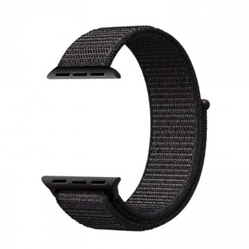 Ремешок Apple Watch Nylon Loop 38mm 07, black в Одессе