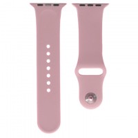 Ремешок Apple Watch Band Silicone One-Piece 38mm 23, розовый песок