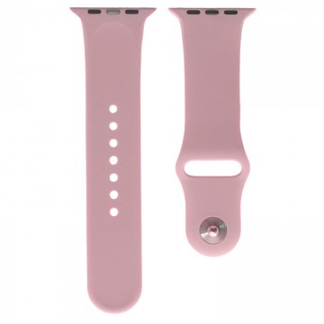 Ремешок Apple Watch Band Silicone One-Piece 38mm 23, розовый песок в Одессе