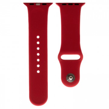 Ремешок Apple Watch Band Silicone One-Piece 38mm 27, wine red в Одессе