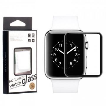 Защитное стекло Full Glue 3-4D Glass Apple Watch 40mm в Одессе