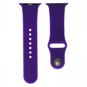 Ремешок Apple Watch Band Silicone One-Piece 38mm 31, purple в Одессе