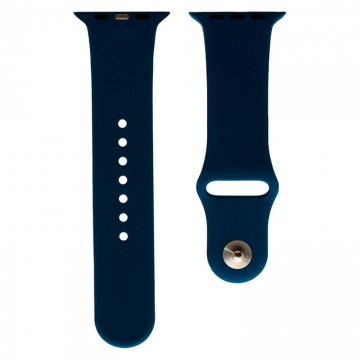 Ремешок Apple Watch Band Silicone One-Piece 38mm 10, темно-синий в Одессе