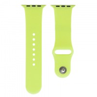 Ремешок Apple Watch Band Silicone One-Piece 38mm 33, светло-зеленный