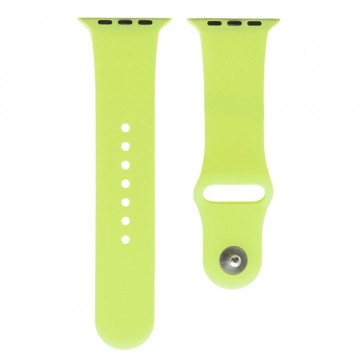 Ремешок Apple Watch Band Silicone One-Piece 38mm 33, светло-зеленный в Одессе