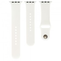 Ремешок Apple Watch Band Silicone Two-Piece 42mm 02, белый