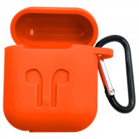 Футляр для наушников Airpod Full Case оранжевый