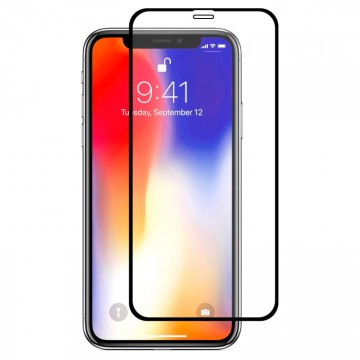 Защитное стекло Full Glue iPhone XR, iPhone 11 black тех.пакет. в Одессе