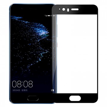 Защитное стекло Full Glue Huawei P10 Plus black тех.пакет в Одессе