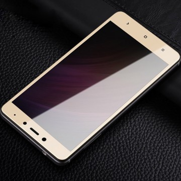 Защитное стекло Full Glue Xiaomi Redmi Note 4x gold тех.пакет. в Одессе