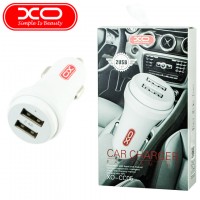 Автомобильное зарядное устройство XO CC05 2USB 2.4A white