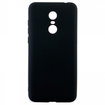 Чехол накладка Cool Black Xiaomi Redmi 5 Plus черный в Одессе