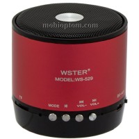 Портативная колонка WSTER WS-529 красная