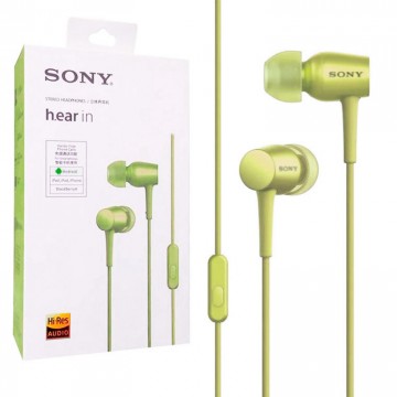 Наушники с микрофоном Sony MDR-EX750AP желтые в Одессе