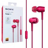 Наушники с микрофоном Sony MDR-EX750AP розовые