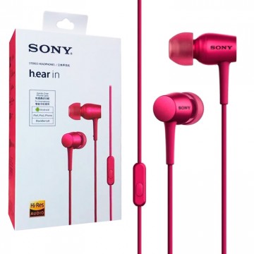 Наушники с микрофоном Sony MDR-EX750AP розовые в Одессе