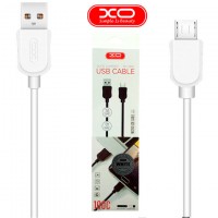 USB кабель XO NB41 micro USB 1m белый