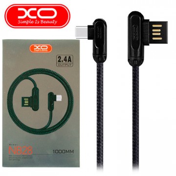 USB кабель XO NB28 Type-C 1m черный в Одессе