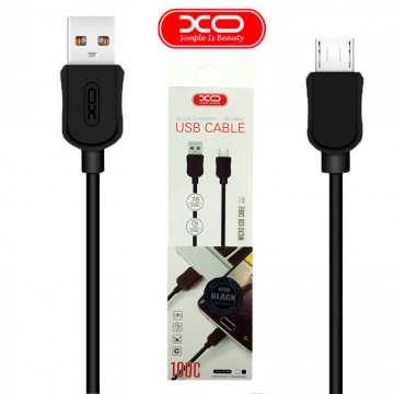 USB кабель XO NB41 micro USB 1m черный в Одессе