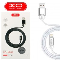 USB кабель XO NB42 Lightning 1m белый