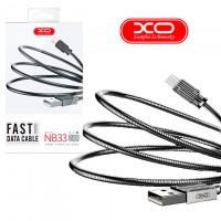 USB кабель XO NB33 Type-C 1m серый