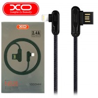 USB кабель XO NB28 Lightning 1m черный