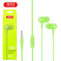 Наушники с микрофоном XO S6 зеленые