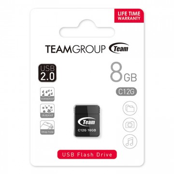 USB Флешка 8GB Team C12G черная в Одессе